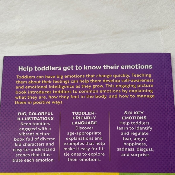 My First Book of Emotions for Toddlers - Colorful Learning by - Picture 2 of 2